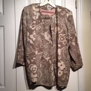 ☘️Vintage MODA PETITE -Plus size jacket and skirt